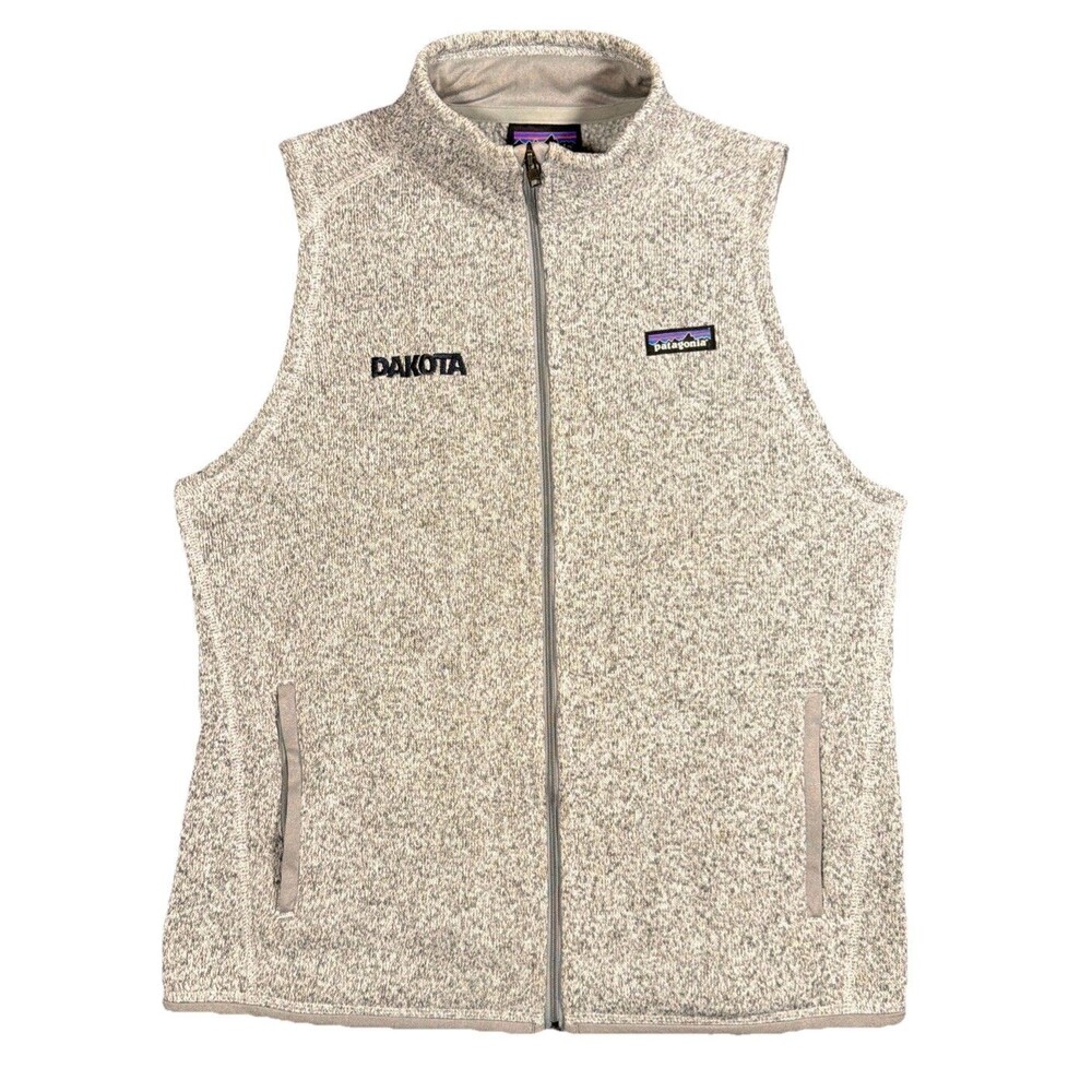 Patagonia Better Sweater Full Zip Fleece Vest Men’s Large Gray Heather Stonewash